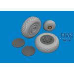 Douglas Boston III / US DB-7B wheels 1/48