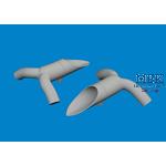 Douglas DB-7B Boston III exhausts PRINT 1/48