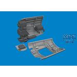 Curtiss P-40N Warhawk radio compartment PRINT 1/48