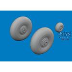 Bristol Beaufighter Mk.VI wheels 1/48