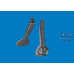 Messerschmitt Bf-109G undercarriage legs PRINT