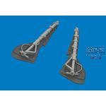 Focke-Wulf Fw-190A-8 undercarriage legs PRINT