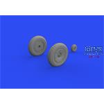 Messerschmitt Me-163B wheels 1/48