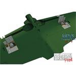 Mitsubishi A6M2 Zero gun bays 3D PRINTED 1/48