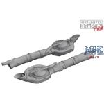 P-38J Lightning superchargers 3D PRINTED 1/48