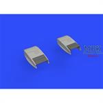 Spitfire Mk.VIII / IX / XVI radiator fairings 1/72 Spitfire Mk.VIII / IX / XVI radiator fairings 1/72