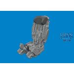Mikoyan MiG-21 seat w integral belts 3D PRINT 1/72