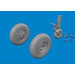 Focke-Wulf Fw-190A-3 / Fw-190A-8 wheels early 1/72