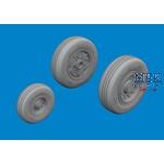 Fairchild A-10C Thunderbolt II wheels 1/72