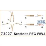 Seatbelts RFC WWI SUPER FABRIC