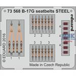 B-17G seatbelts STEEL 1/72