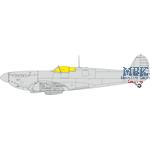 Supermarine Spitfire Mk.II 1/48 Masking Tape