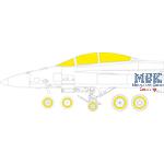 Boeing F/A-18F Hornet TFace 1/48  Masking tape