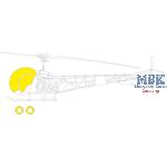 Bell OH-13 Sioux TFace 1/48  Masking tape
