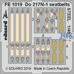 Do 217N-1 seatbelts STEEL 1/48