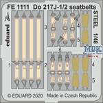 Dornier Do-217J-1/2 seatbelts STEEL 1/48