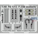 Lockheed F-35B seatbelts STEEL 1/48