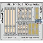 Dornier Do-217K-1 seatbelts STEEL 1/48
