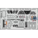 Brewster F2A-2 Buffalo US version 1/48