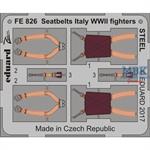 Seatbelts Italy fighters  WWII STEEL