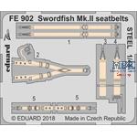 Swordfish Mk. II seatbelts STEEL 1/48