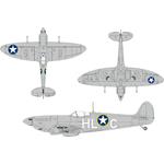 Spitfire Mk.Vb US national insignia Masking