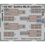 Spitfire Mk.IX seatbelts STEEL  1/72