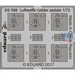 Luftwaffe rudder pedals 1/72