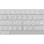 German Letters, large