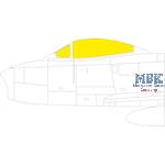 North-American F-86A Sabre TFace 1/48 Masking Tape