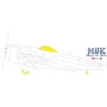 Republic P-47N Thunderbolt TFace Masking Tape