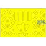 MiG-25PD 1/48  Masking tape