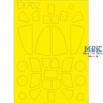 Bell P-39/P-400 Airacobra TFace 1/48 Masking tape