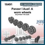 Panzer I Ausf. A burnt wheels
