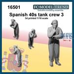 Spanish tank crew 40s #3 (1:16)