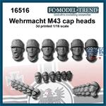 Wehrmacht heads with M43 cap (1:16)