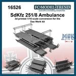 Conversion Set Stretchers for Sdkfz 251/8 1/16