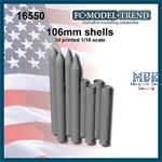 106mm shells for M40 recoilless gun (1:16)