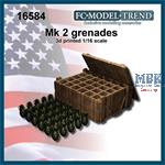 U.S. Mk.2 grenades (1:16)