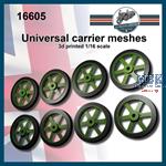 Universal carrier wheels  (1:16)