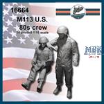 US army M113 crew 80s (1:16)