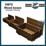 Wood boxes (1:16)