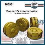 Panzer IV steel wheels (1:16)