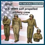 U.S. self propelled artillery crew (1:16)