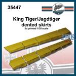 King Tiger / Jagdtiger dented skirts