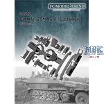 Sd.Kfz. 251 Ausf. C clamps / Werkzeughalterungen