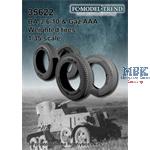 BA-3/ 6/ 10 & GAZ AAA, weighted tires