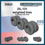 ZIL-131 weighted tires