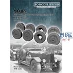 Rolls Royce Mk1 1920 weighted desert wheels