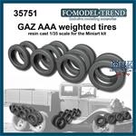 GAZ AAA, weighted tires